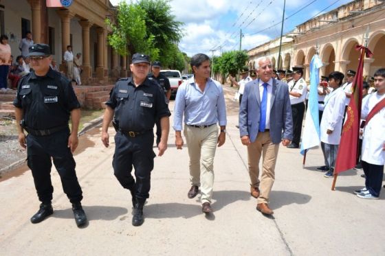 Los Cuerpos Infantiles de Policía de Guachipas celebraron un nuevo aniversario