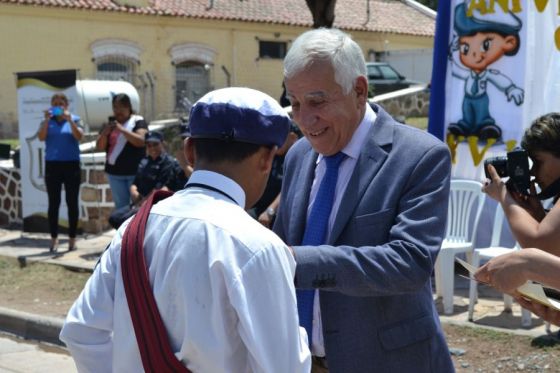 Los Cuerpos Infantiles de Policía de Guachipas celebraron un nuevo aniversario