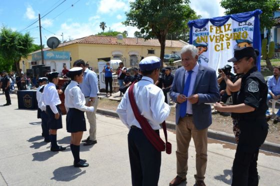 Los Cuerpos Infantiles de Policía de Guachipas celebraron un nuevo aniversario