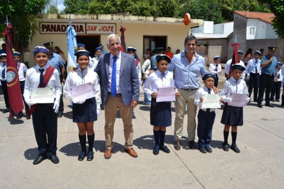 Los Cuerpos Infantiles de Policía de Guachipas celebraron un nuevo aniversario