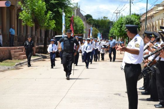 Los Cuerpos Infantiles de Policía de Guachipas celebraron un nuevo aniversario