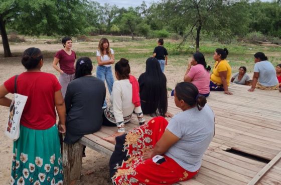 Fortalecimiento del trabajo comunitario de mujeres de las comunidades Wichí en Santa Victoria Este