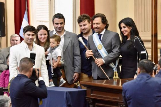 Gustavo Sáenz asumió su segundo mandato reafirmando su vocación federalista y de consenso político