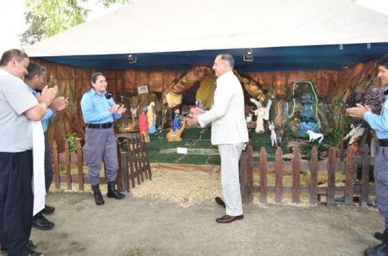 El Servicio Penitenciario inauguró la III edición del Pesebre Navideño