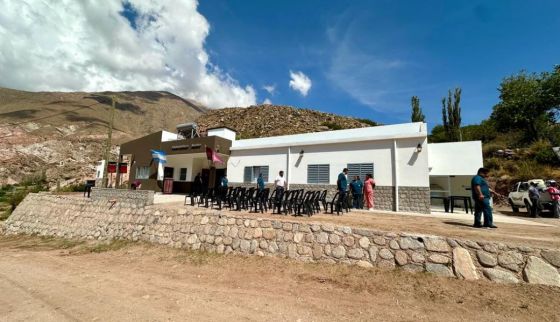 El ministro Mangione inauguró un puesto sanitario en el Valle de Luracatao