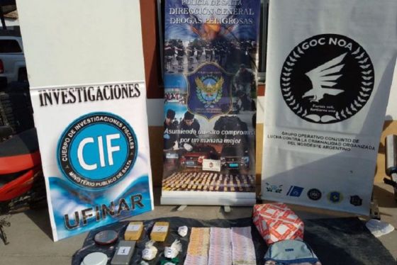 En 2023 la Policía de Salta decomisó más de 7 millones de dosis de droga