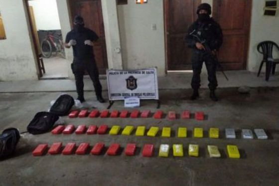 En 2023 la Policía de Salta decomisó más de 7 millones de dosis de droga