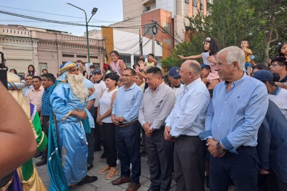 Más de mil niños y niñas celebraron la llegada de los Reyes Magos