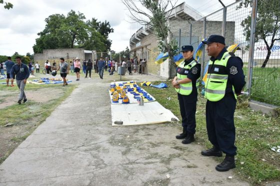 Más de 800 policías afectados a la cobertura de seguridad por el partido entre Boca Juniors y Gimnasia y Tiro