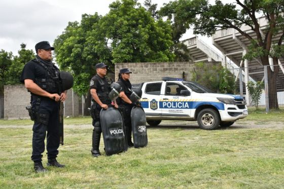 Más de 800 policías afectados a la cobertura de seguridad por el partido entre Boca Juniors y Gimnasia y Tiro