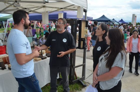 Feria de Emprendedores realizada en el parque Bicentenario