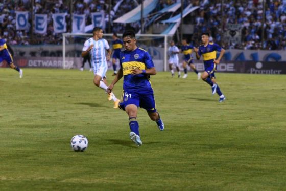 partido de Gimnasia frente a Boca Juniors