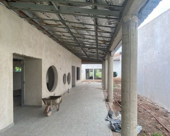 Progresa la construcción del nivel inicial para la escuela Murialdo de Rosario de la Frontera