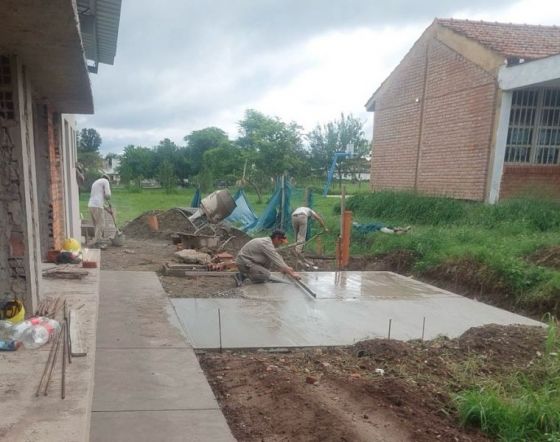 Progresa la construcción del nivel inicial para la escuela Murialdo de Rosario de la Frontera