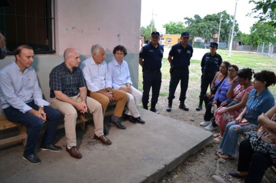 Junto a vecinos se trabaja para fortalecer el servicio de seguridad en General Güemes