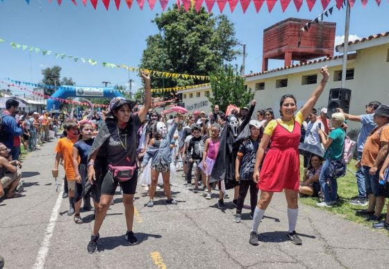 La colonia de vacaciones del Legado Güemes tuvo su fiesta de carnaval