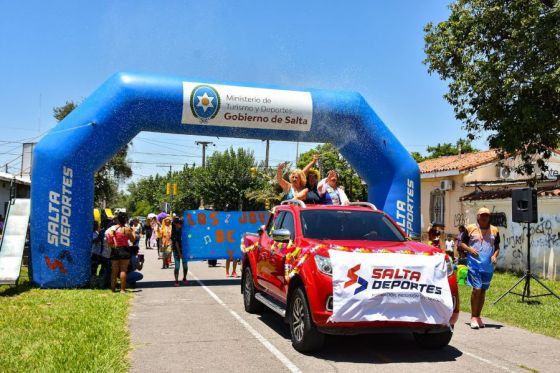 La colonia de vacaciones del Legado Güemes tuvo su fiesta de carnaval