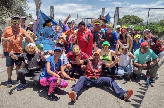 La colonia de vacaciones del Legado Güemes tuvo su fiesta de carnaval