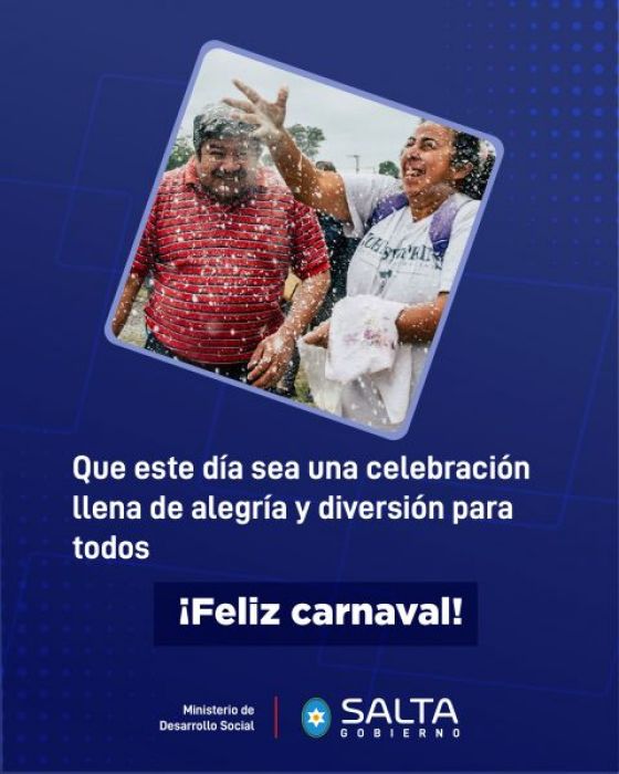 Desarrollo Social invita a vivir un carnaval cuidadoso de las infancias