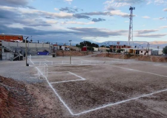 Finalizó la segunda etapa de obras en el anfiteatro deportivo y cultural de Cachi