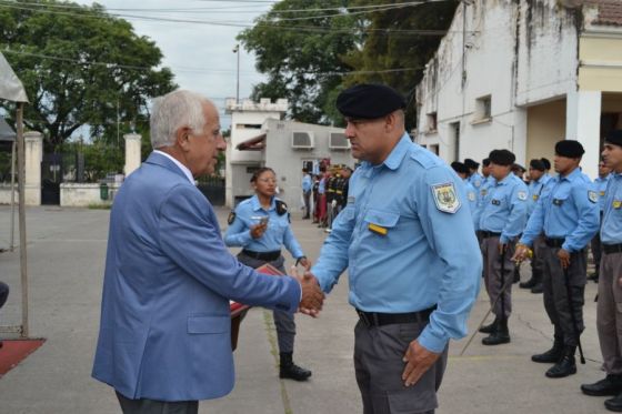 Acto por el nuevo aniversario de la unidad carcelaria.