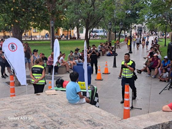 Activa participación de personas en las actividades formativas de Seguridad Vial en Cafayate