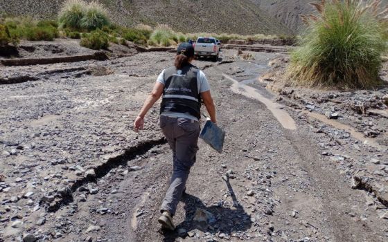 Desarrollo Social reforzó la contención a familias de la Quebrada del Toro