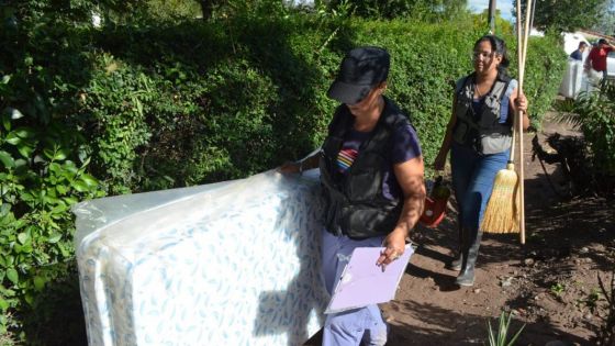 Cerrillos: el Gobierno brindó asistencia social tras las intensas lluvias