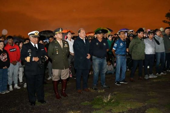 Con una nueva vigilia patriótica, la comunidad salteña conmemoró el 42 aniversario de la Guerra de Malvinas