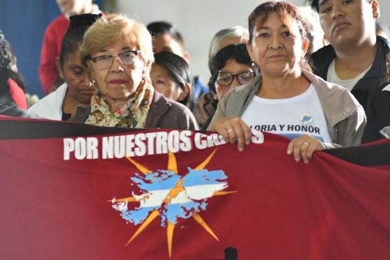 Conmemoraron el Día del Veterano y los Caídos en la Guerra de Malvinas