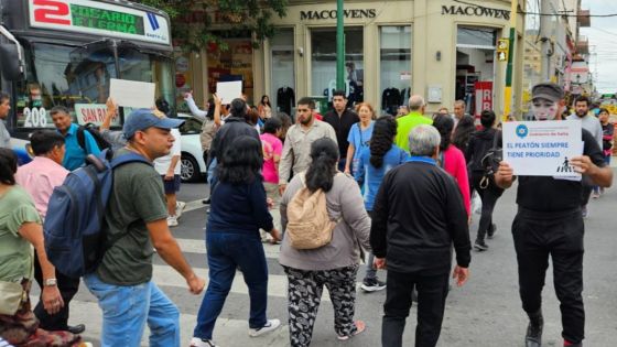 Continúan las actividades preventivas por una circulación peatonal segura