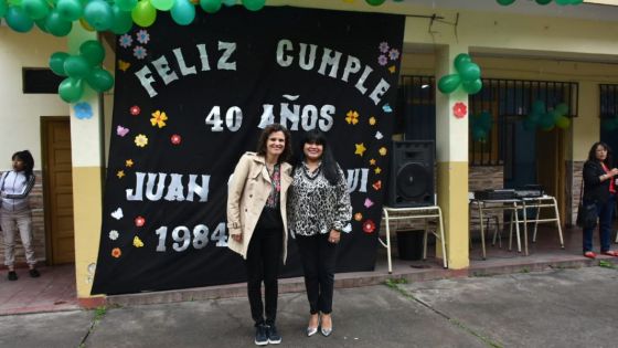 El colegio Juan Calchaquí cumplió 40 años