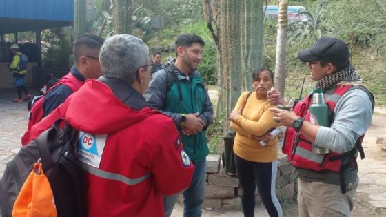 Profesionales de seguridad fueron capacitados en búsqueda y rescate de personas en aguas rápidas