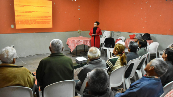 Talleres de participación, reflexión y de acceso a derechos para personas mayores de 60 años