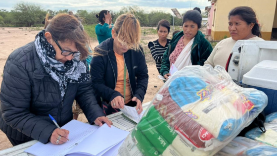 Concluyó la entrega de módulos Focalizados en Rivadavia Banda Norte