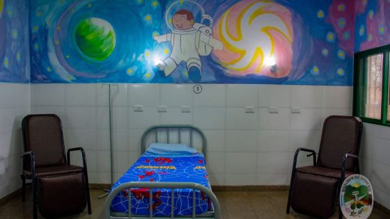 El hospital de Salvador Mazza cuenta con una sala amigable de pediatría