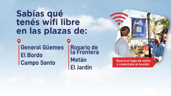 Plazas con internet libre