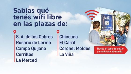 Plazas con internet libre