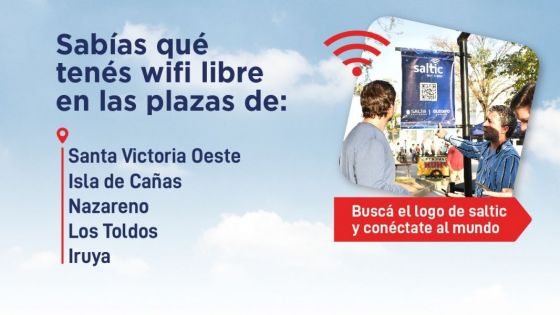 Plazas con internet libre