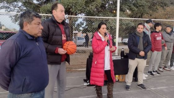 Referentes de Salta Basket visitaron la escuela deportiva de San Luis