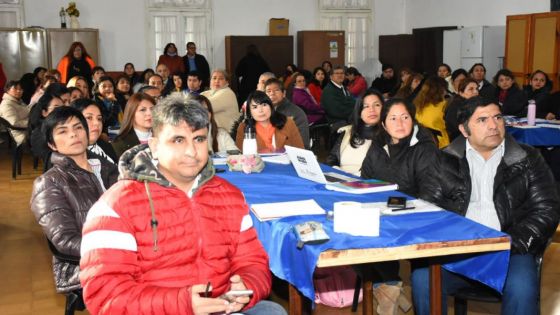 Continúan las mesas de trabajo con docentes del interior