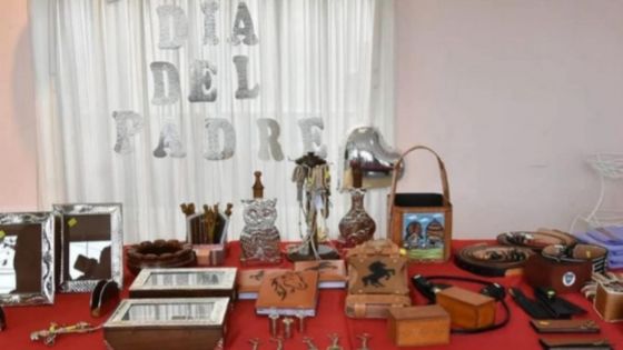 Exposición y venta de productos artesanales en el Servicio Penitenciario de Salta