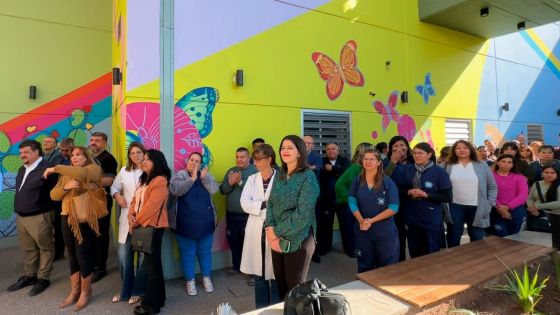 El hospital Materno Infantil cuenta con un espacio de esparcimiento para niños y adolescentes que reciben tratamientos oncológicos