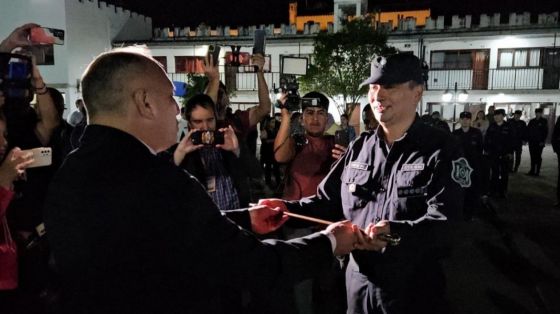 El Vicegobernador tomó juramento a las nuevas autoridades de la Jefatura Mayor Policial