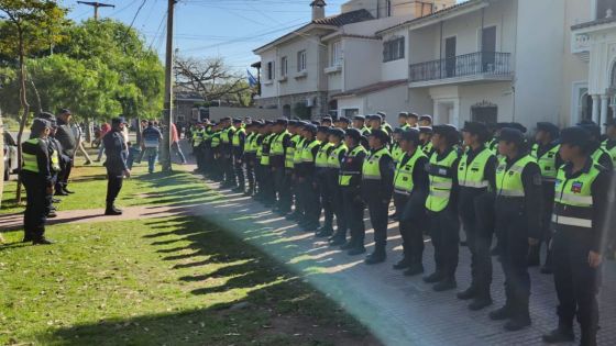 Intenso trabajo de seguridad por los actos en honor al General Güemes