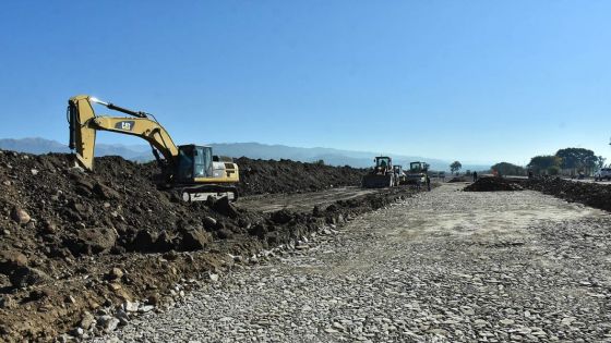 Construyen una nueva avenida en la zona norte de Capital