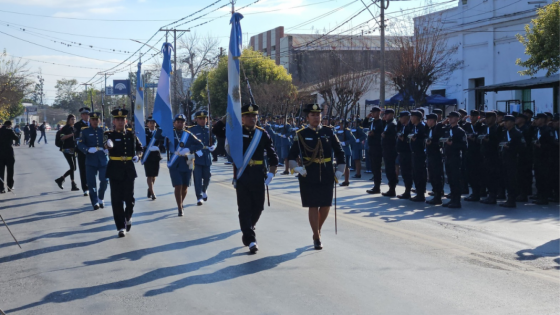 Cadetes y aspirantes de las Fuerzas de Seguridad de Salta juraron fidelidad a la Bandera Nacional