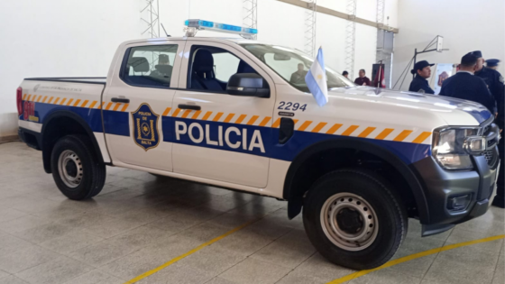 Se refuerza la operatividad policial con un nuevo patrullero en el Alto Valle Calchaquí