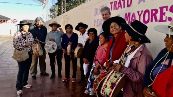 Villamayor compartió en Animaná actividades realizadas en el marco del Buen Trato a las Personas Mayores