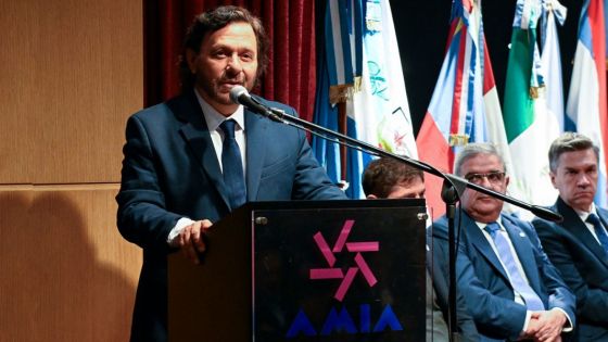 En la AMIA, el gobernador Sáenz participó del Encuentro Federal por la Memoria